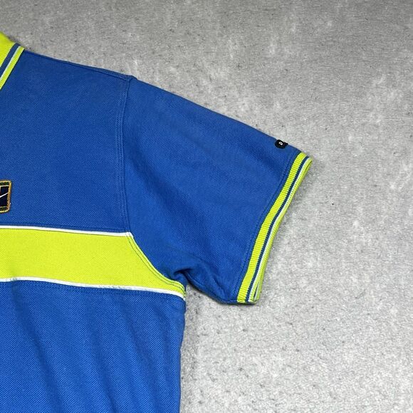 Vintage Nike Challenge Court Dri-Fit Tennis Dress Andre Agassi Womens L Blue - Picture 3 of 10